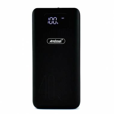 Andowl Q-CD701 Power Bank 40000mAh με 2 Θύρες USB - LED Screen Display Power Bank