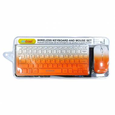 Andowl Q-JP662 Σετ πληκτρολόγιο & ποντίκι ασύρματα - Wireless keyboard & mouse set