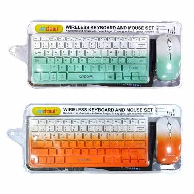 Andowl Q-JP662 Σετ πληκτρολόγιο & ποντίκι ασύρματα - Wireless keyboard & mouse set