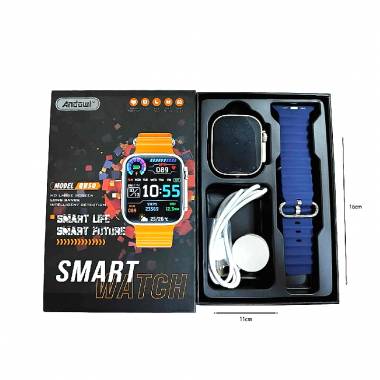 Andowl Smartwatch QU50 HD large οθόνη- Watch
