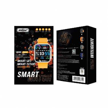 Andowl Smartwatch QU50 HD large οθόνη- Watch