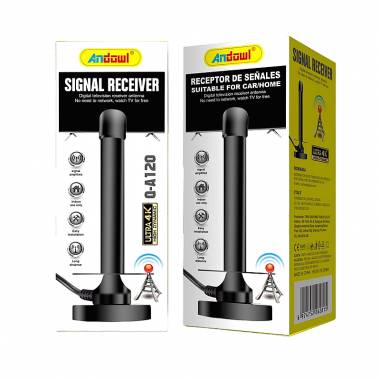 Andowl Εσωτερική ψηφιακή κεραία 4K Q-A120 - DVB-T-Antenner signal receiver