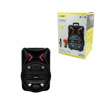 Andowl Φορητό ηχείο με μικρόφωνο 12” Karaoke 250W USB-MP3 Bluetooth Q1200 - Portable Speaker