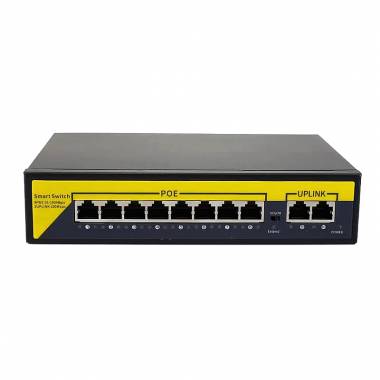 Andowl Q-JH07 Διακόπτης PoE δικτύου 10 θύρες 100Μ 100Mbps - 10 Port smart switch POE network cable powered