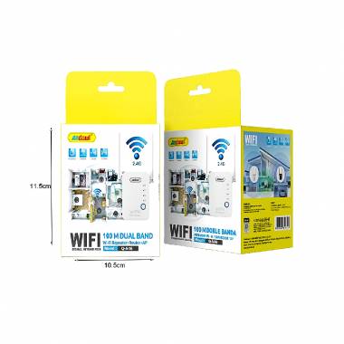 Andowl WiFi Extender Dual Band (2.4GHz) 100Mbps Q-A46