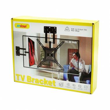 Andowl Q-L030 Βάση Τηλεόρασης Τοίχου έως 55" και 50kg 14-55Inch - TV Stand Wall Mount Bracket