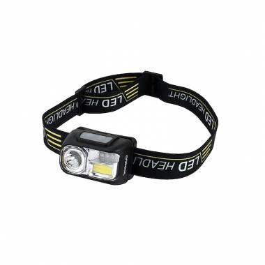 Andowl Επαναφορτιζόμενος Φακός Κεφαλής LED Αδιάβροχος με Μέγιστη Φωτεινότητα 400lm Q-TD208 - High Light Head Lamp
