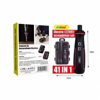 Andowl Ηλεκτρικό Σετ Κατσαβιδιών 41 σε 1 Q-LS6 - Screwdriver Set