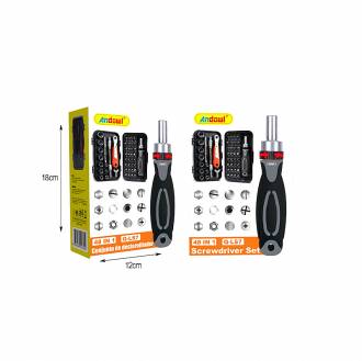 Andowl Σετ Κτσαβίδι Καρυδάκι 48 σε 1 Q-LS7 - Screwdriver Set