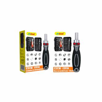 Andowl Σετ Κτσαβίδι Καρυδάκι 48 σε 1 Q-LS7 - Screwdriver Set