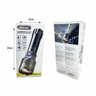 Andowl Φακός Led 2000mAh IP45 Q-D977C - Aluminum Alloy Strong Light Flashlight