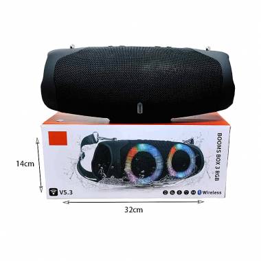 Φορητό Ηχείο Bluetooth V5.3 - Portable Speaker Wireless Bluetooth Booms Box RGB