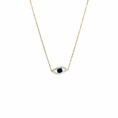 Γυναικείο Ατσάλινο Κολιέ Με Ματάκι – Women’s Steel Necklace