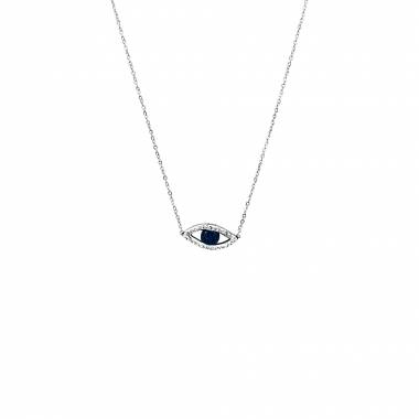 Γυναικείο Ατσάλινο Κολιέ Με Ματάκι – Women’s Steel Necklace