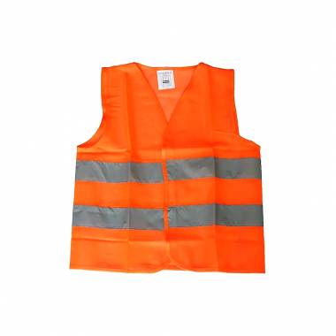 Γιλέκο φωσφοριζέ με 2 ταινίες αντακλαστικές/ Γιλέκο ασφάλεια - Fluorescent vest