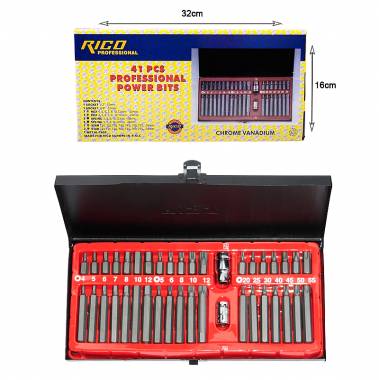 Rico Σετ Καρυδάκια 41τμχ - 41pcs Professional Power Bits