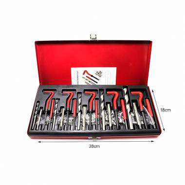 Κιτ επισκευής σπειρωμάτων 131 τεμ. - Thread repair kit 131 pcs.