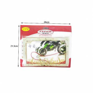 LED πλάισιο πινακίδας μηχανής - LED Motorcycle license plate frame