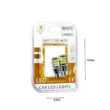 EJC Λάμπες Αυτοκινήτου Canbus 12V 2τμχ λευκό φως – LED light