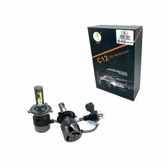 EJC Λάμπα αυτοκινήτου H4-H/L- C12 LED headlight