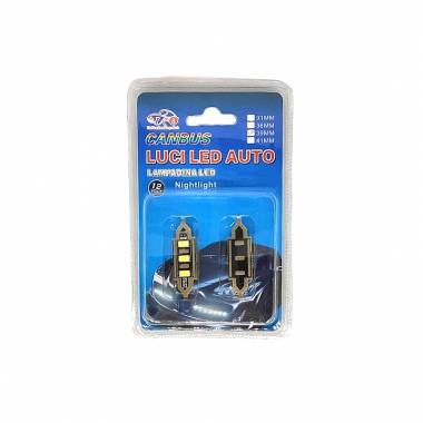CANBUS Led Λάμπες αυτοκινήτου 12V 39mm- LED car light