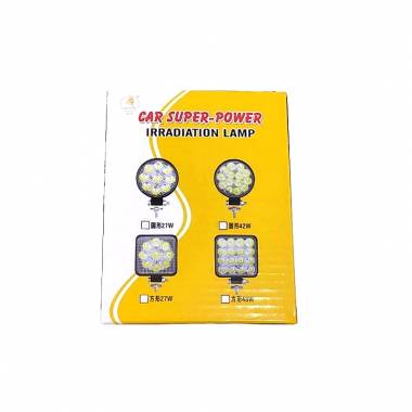 Προβολέας αυτοκινήτου στρογγυλό 42W - LED Car Super Power Irradiation Lamp