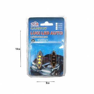 Canbus λάμπα αυτοκινήτου 36mm 12v Nightlight – Car carstyling