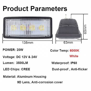 ZJD LED προβολέας VOL-S3820 - ZJD LED Irradiation lamp