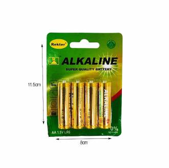 Rekter Αλκαλική Μπαταρία AA 1.5V LR6 – Alkaline battery