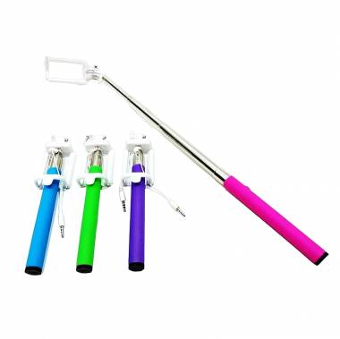 Selfie Stick Κινητού σε Διάφορα Χρώματα - Selfie Stick Cable Take Pole