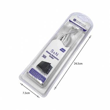 S&N AOWEIXUN Καλώδιο ethernet & τηλεφώνου 3M - Telephone cable flat