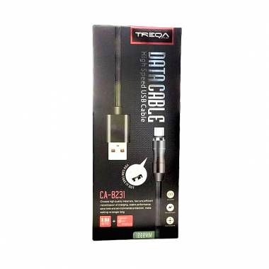 TREQA CA-8231 καλώδιο USB micro USB 3.0A 1m - USB cable