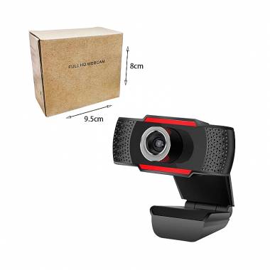 Web Camera με κλιπ & Μικρόφωνο HD 1080p