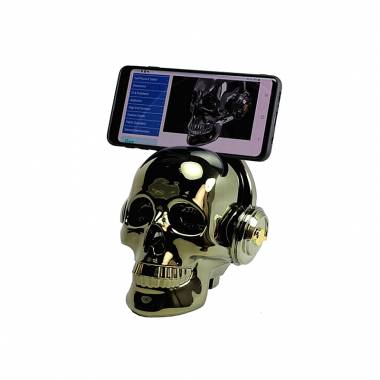 Ασύρματο ηχείο νεκροκεφαλή KMS-E80 - Skull Portable Bluetooth Speaker