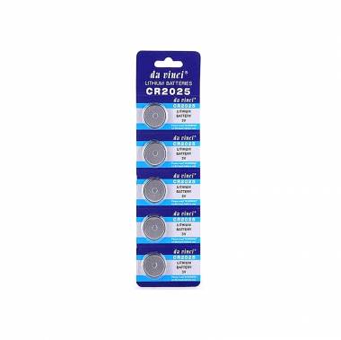 Da Vinci Μπαταρίες Λιθίου CR2025 3V 5τμχ - Lithium battery