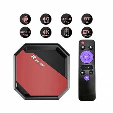TV Box R98 Mini 4K UHD με WiFi USB 2.0 / USB 3.0 2GB RAM και 16GB Αποθηκευτικό Χώρο με Λειτουργικό Android 10.0