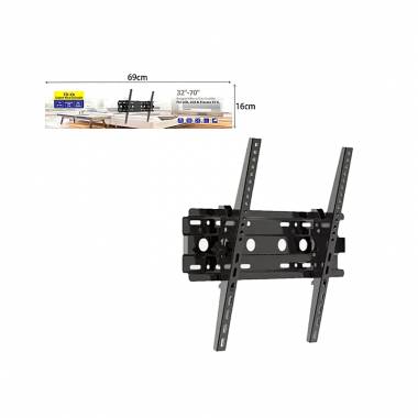 Βάση Τηλεόρασης Τοίχου έως 70″ και 80kg – FD-K6