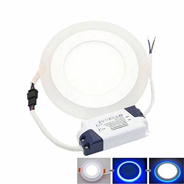Φως πάνελ LED 18w+6W λευκό και μπλε