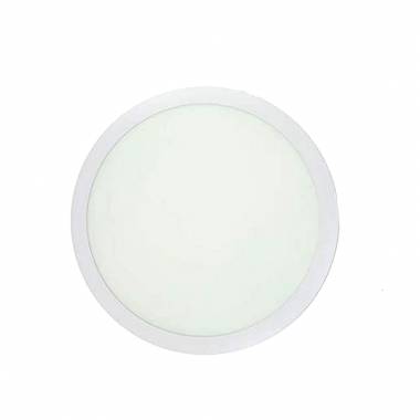 LED φωτιστικό οροφής 15W 220V - LED PANEL LIGHT ROUND WHITE
