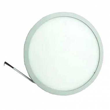 LED φωτιστικό οροφής 15W 220V - LED PANEL LIGHT ROUND WHITE