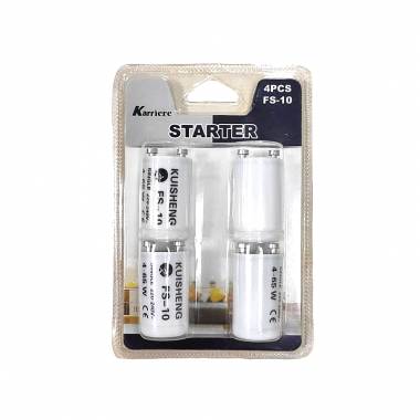 KARRIERE ασφάλεια starter 4τεμάχια FS10 4-65W