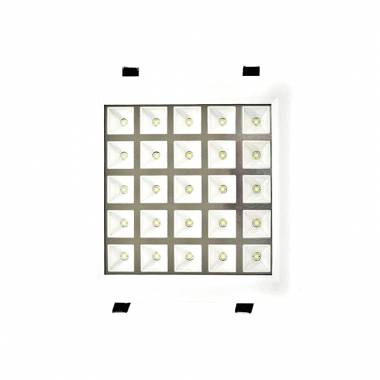 LED φωτιστικό οροφής λευκό φως 25W 220V - LED PANEL LIGHT SQUARE WHITE