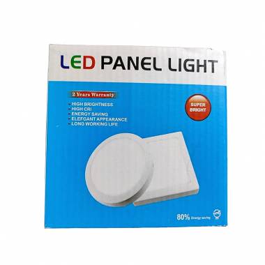 LED φωτιστικό οροφής λευκό φως 18W – LED PANEL ROUND 220V WHITE