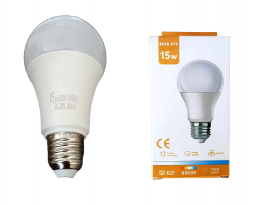 Led Λάμπα E27 230V 6500k 12V 15w 1100LM