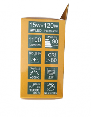 Led Λάμπα E27 230V 6500k 12V 15w 1100LM