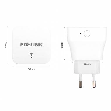 Ασύρματος ενισχυτής σήματος WIFI LV-WR12 300MBPS