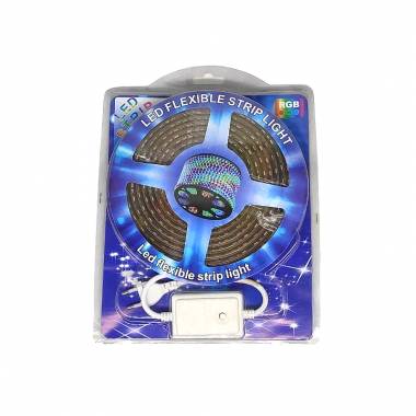LED ταινία-strip εύκαμπτη RGB 5m - Flexible strip light
