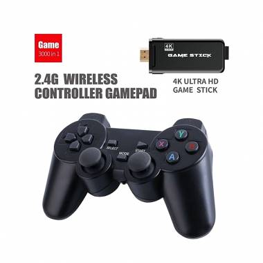 Ασύρματο χειριστήριο παιχνιδιών 2.4G - Wireless Controller Gamepad with 4K Ultra HD Game Stick