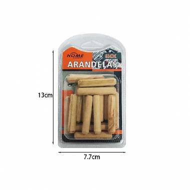 Ξύλινες καβίλιες Φ8mm 20τμχ - Wooden frame pegs Φ8mm 20pcs
