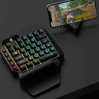 RGB Gaming KeyPad με διακόπτες και RGB φωτισμό JX-K8 - Unilateral Teclado Gamer